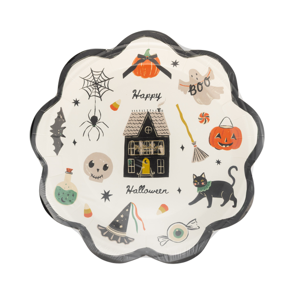 Spooky Icons Dinner Plates, 8pk