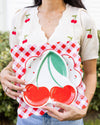 Cherries Shaped Plate, 8pk