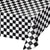 Black Check Plastic Tablecloth, 1pk