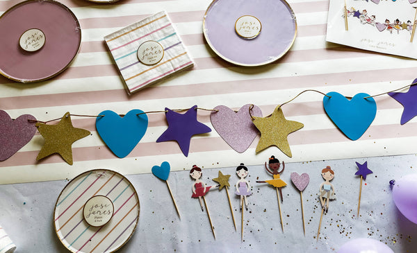 Ballet Glitter Banner