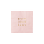 Bonjour Baby Petal Pink Dessert Napkins, 20pk