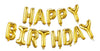 Happy Birthday 16in foil balloon pack