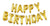 Happy Birthday 16in foil balloon pack