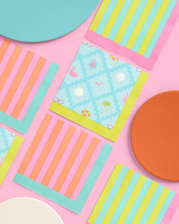 Pool Party Napkins, 24pk