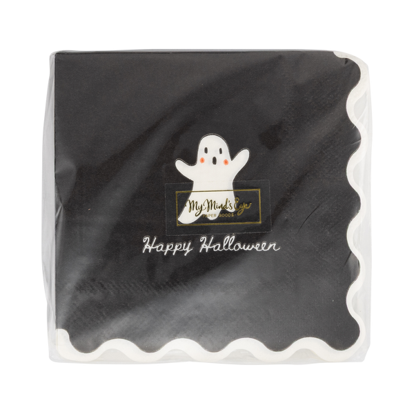 Booquette Ghost Cocktail Napkins, 24pk
