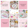 Baby in Bloom 62 pcs Tableware Set