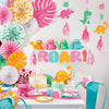 Girl Dino Hanging Cutouts, 3pk