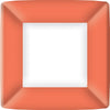 Orange Square Dinner Plates, 8pk