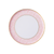 Petal Pink Trellis Dessert Plates, 8pk
