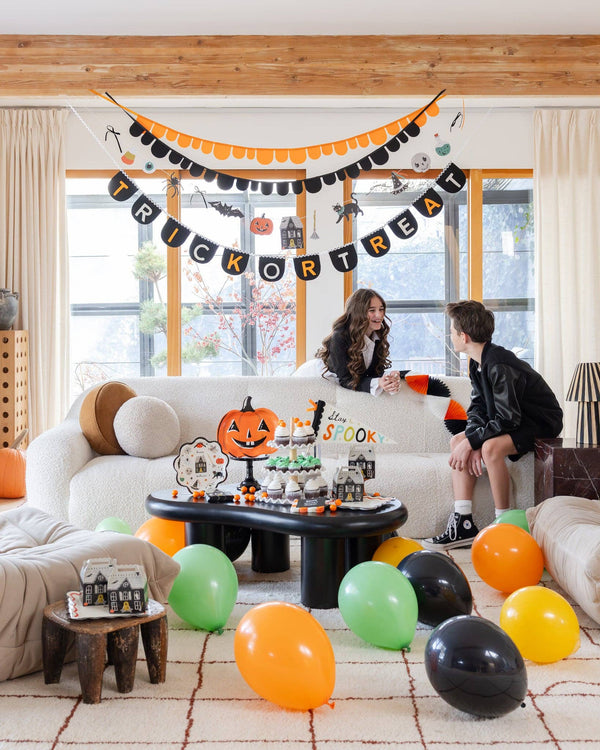Trick or Treat Felt Banner