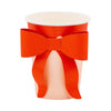 Red and Pink Cup with bow- 8pk