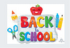 34” jumbo Back to School Mylar balloon