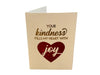 Sapori- Your Kindness, Greeting card