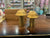 2S mushroom candle holder set of 2