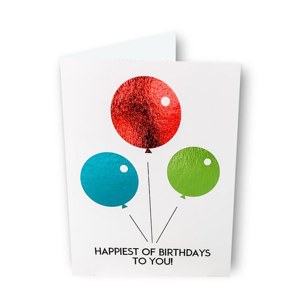 Sapori Happiest of Birthdays Card