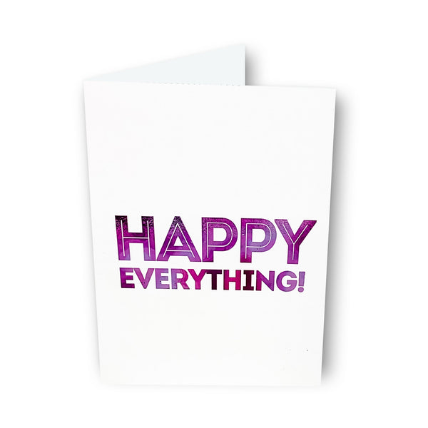 Sapori Happy Everything Card
