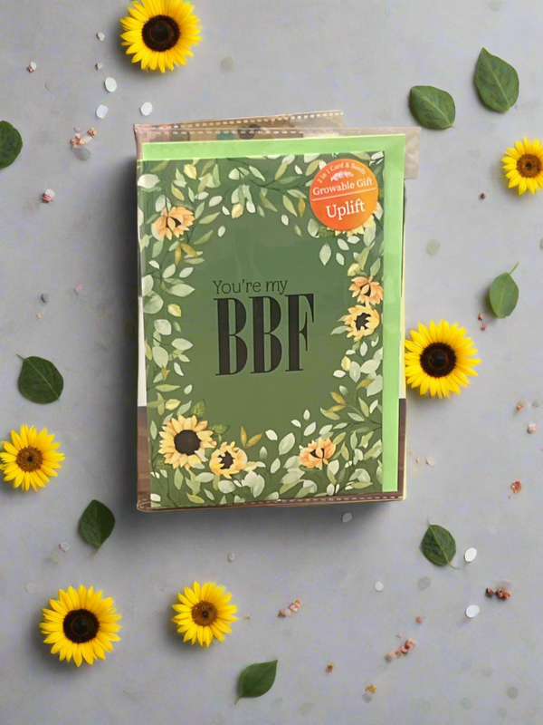 Greeting Card You’re my BFF- Sunflower Seed Mix