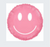 30” Smiley Pink Mylar Balloon