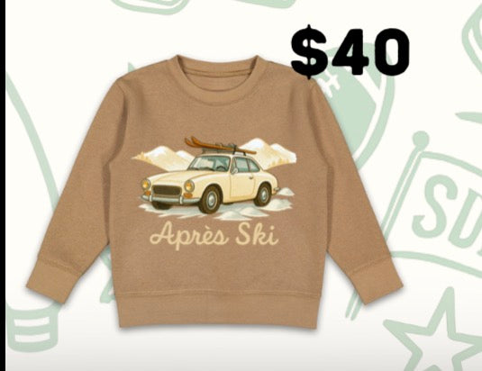 VTC Apres Ski Brown Peewee Crew