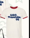 VTC USA Favorite Ringer Tee
