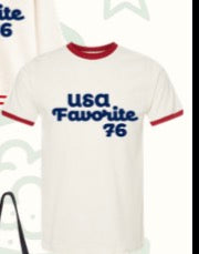 VTC USA Favorite Ringer Tee
