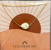 Less is more Pearl Necklace