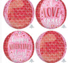 16” I Love You Orbz Balloon