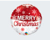 18” Christmas Snowflake Mylar Balloon