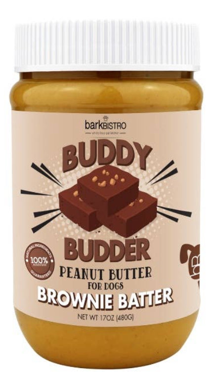 Buddy Budder Brownie Batter 17oz