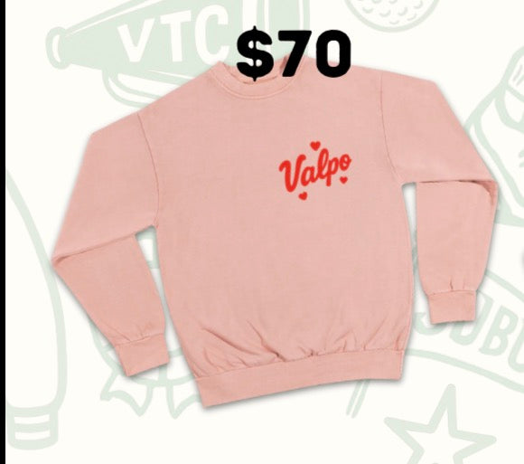 VTC Valpo Candy Hearts Salmon Crew