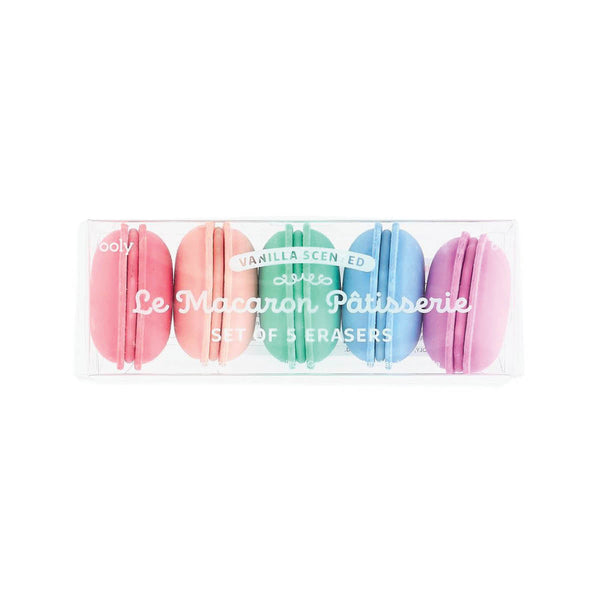 Sapori Le Macaron Patisserie Scented Erasers - Set of 5