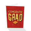 Sapori Congrats! Grad - Graduation Card (Red)