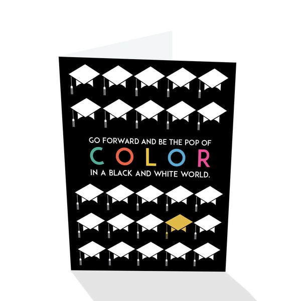 Sapori Pop of Color - Graduation Card