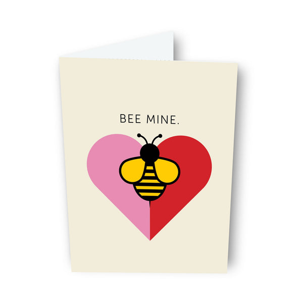 Sapori- Bee Mine Valentine Greeting Card
