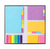Sapori Neon Sticky Note Set