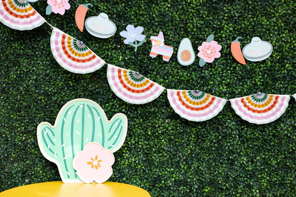 Fiesta Striped Fan Banner