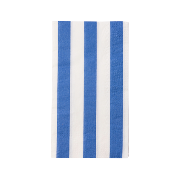 Palisades Blue Signature Cabana Stripe Dinner Napkins, 20pk