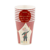 Nutcracker Paper Cup- 8pk