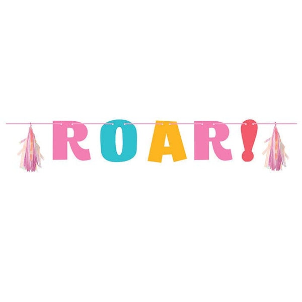 Girl Dino Banner
