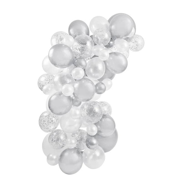 Silver Balloon Kit