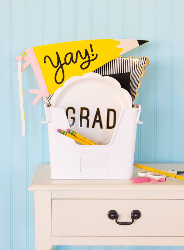 Grad Scalloped 10" Plate, 8pk