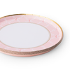 Petal Pink Trellis Dessert Plates, 8pk