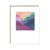 Sapori Painted Mountain Blank Greeting Card by Row House 14