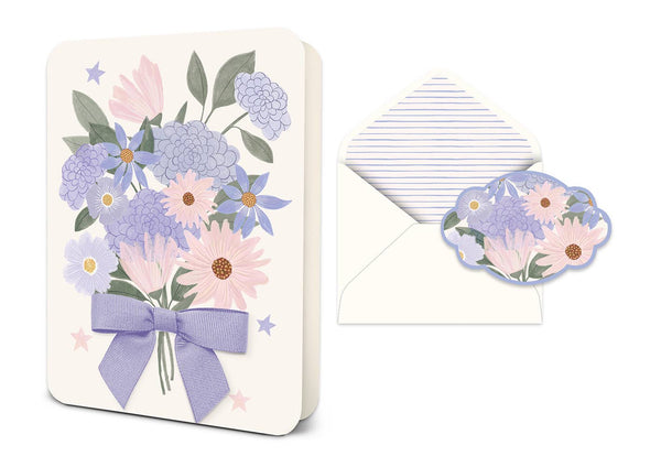 Sapori Blooms Bouquet Deluxe Greeting Card