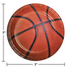 Basketball Dessert Plates, 8pk