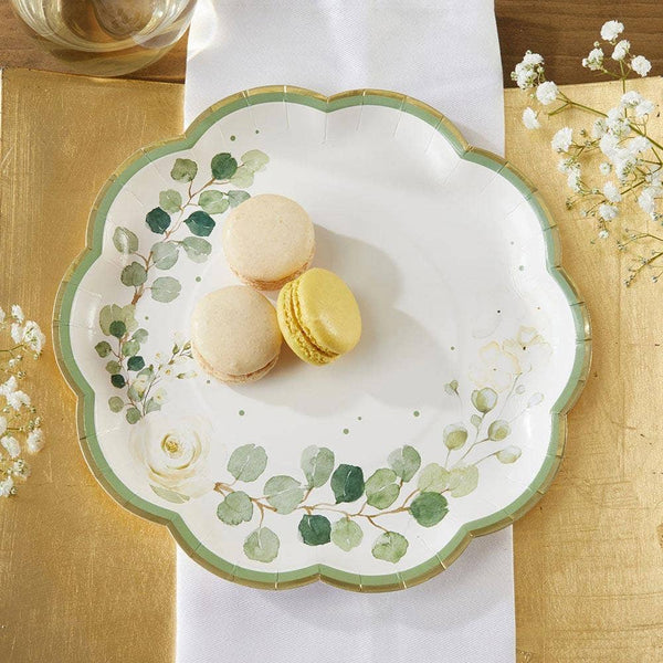 Botanical Garden Dinner Plates, 16pk
