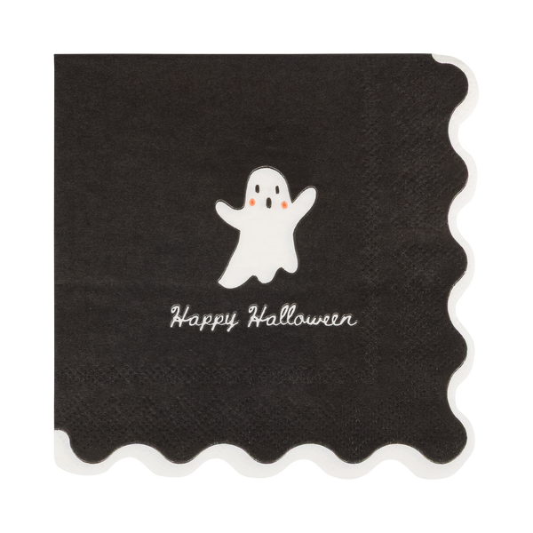 Booquette Ghost Cocktail Napkins, 24pk