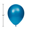 Cobalt Blue Latex Balloons, 15pk