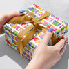 Balloon Letters Gift Wrap