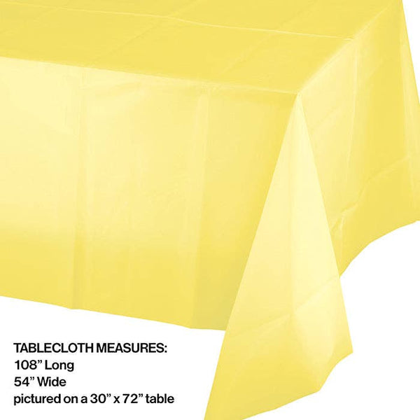 Mimosa Plastic Tablecloth, 1pk